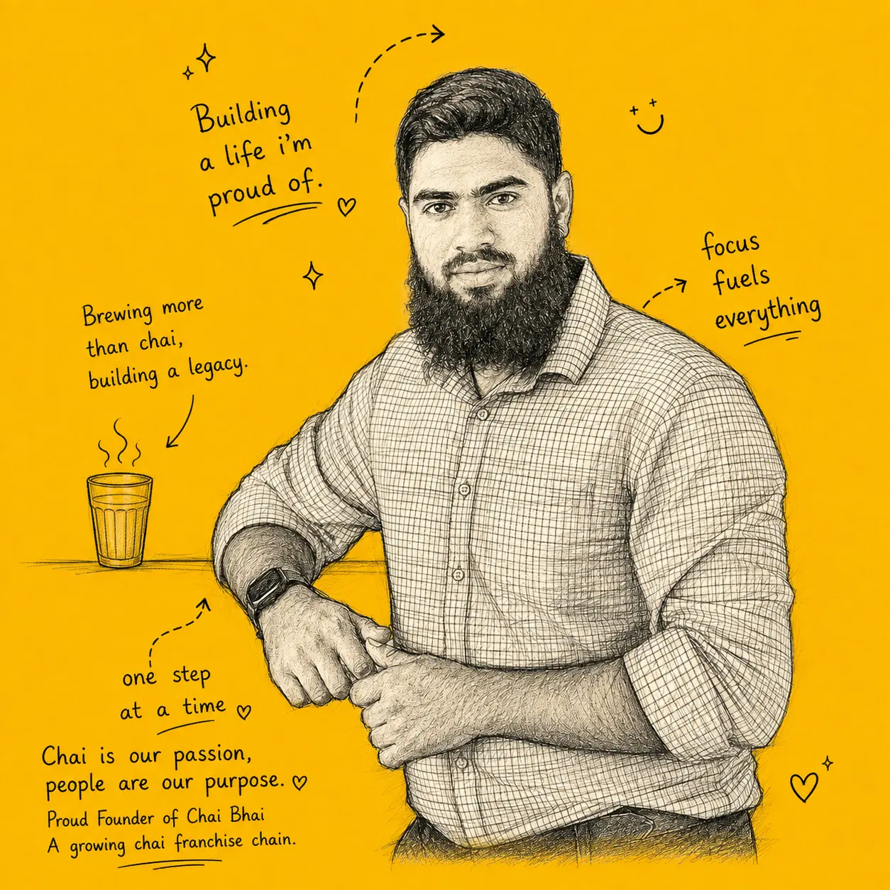 Abdul Hakeem, founder of The Chai Bhai